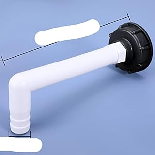 TYUTEQN Wassertankarmaturen aus Kunststoff Gartenbewässerungsanschluss S60x6 Gewinde Ventilschlauch Schalterarmaturen IBC ...