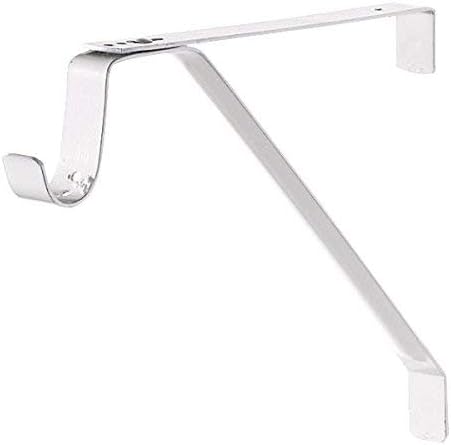 Knape & Vogt Vogt Rp-0043-Wt Adjustable Shelf and Rod Bracket, White