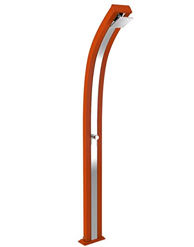 Ducha De Calefacción Solar Arkema A100/2009 Spring Naranja Ducha Solar De Diseño Curvo