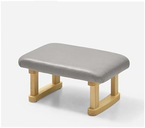 Multifunctional Wooden Step Stool - One-Step Footstool for Home & Office, Ideal for Kitchens, Bathrooms, Living Rooms, Study Rooms - Stylish Yellow Design