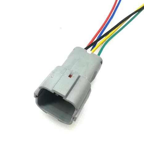 Conector coche de 6 pines para solucionar cables rotos MG640337-5 gris
