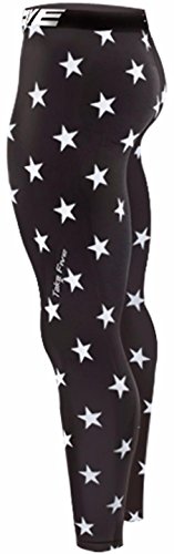 New 124 Skin Tights Compression Leggings Base Layer Black Running Pants Mens (XL) - Thumbnail 2