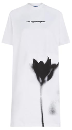 Robe T-shirt Karl Lagerfeld Jeans Femme imprimé fleuri décontractée