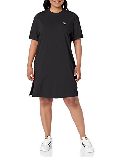 Amazon.com: adidas Originals Women's Adicolor Classics Big Trefoil Tee Dress,  Black, X-Small : Clothing, Shoes \u0026 Jewelry