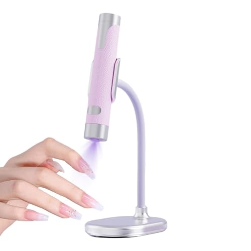 Lampe UV gel sans fil rechargeable avec capteur pour manucure libre