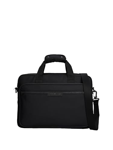 Mercedes-Benz＆トミーフィルフィガーブラック ビジネスバッグ【中古】 Mercedes-Benz＆トミーフィルフィガーブラック ビジネスバッグ