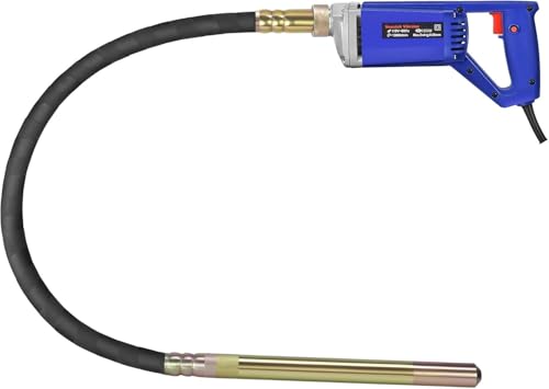 Seeutek Handheld Concrete Vibrating Tool - 6.6ft Electric Concrete Vibrator, Portable Concrete Tools, 1500W, 13000VPM