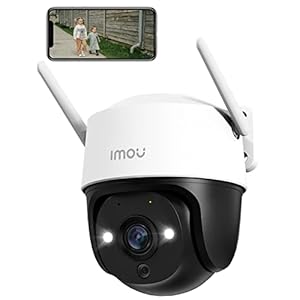 Imou 2024 New 2K Security Camera Outdoor with AI Human/Vehicle Detecion, 360° PTZ WiFi Home IP CCTV Camera Systems Wireless 30m Color Night Vision, Auto Tracking,Siren,2-way Audio,IP66,Work with Alexa