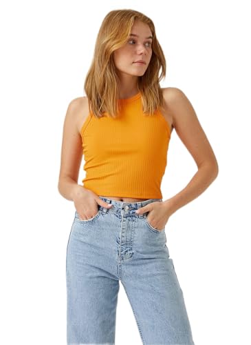 Débardeur col montant Koton en maille tricot pour femme