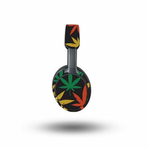 Image of MightySkins Skin Compatible with Bose QuietComfort Ultra - Rastafari Kush | Protective, Durable, and Unique Vinyl Decal wrap Cover | Easy to Apply, Remove, and Change Styles