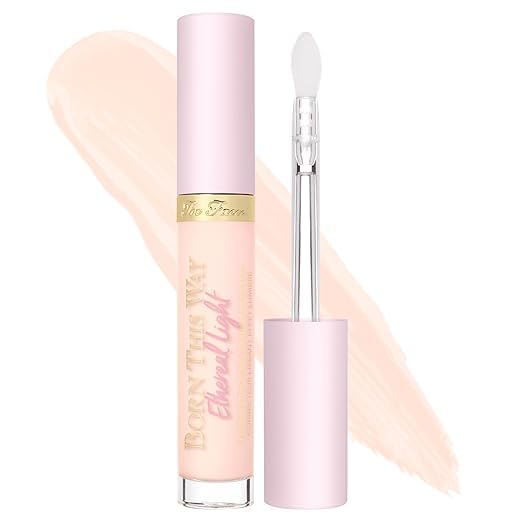 Too Faced Born This Way Ethereal Light Illuminating Smoothing Concealer, Sugar, 32 g (Pack of 1)