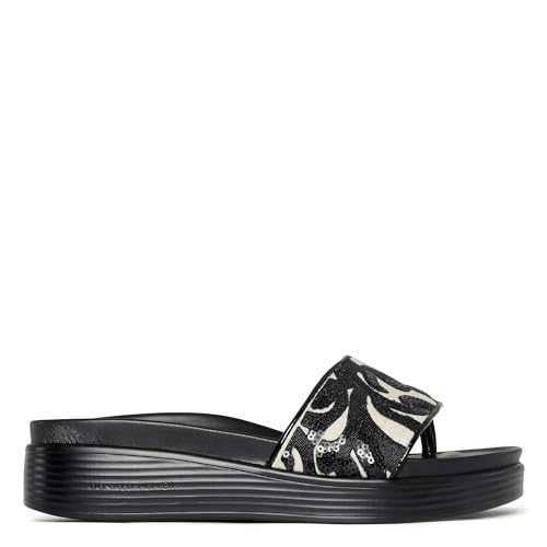 Image of Donald Pliner Women's Fifi Slide Sandals, Women's Summer Sandals, Women's Shoes, Comfortable Open-Toe Casual Flats