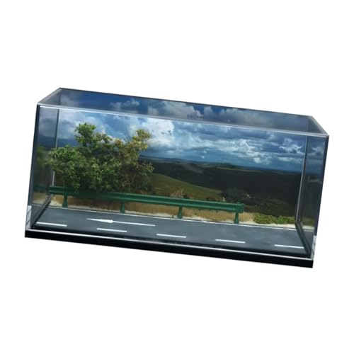 Vitrine pour Voiture Miniature 1/64e Protection Anti-Poussière