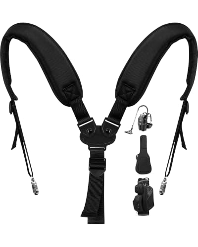 Image of BIG TEETH Golf Bag Straps Swivel Backpack Straps Golf Bag Double Strap, Backpack Straps Replacement Adjustable Bag Strap