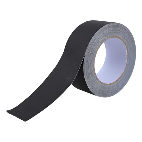 Cinta de tela negra mate que soluciona los reflejos en escenarios