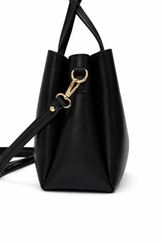 Image of Carrylux Women's Handbag, Crossbody Bag, Satchel, Ladies Purse, with Gold Finish Hardware & Spacious 3 Compartments