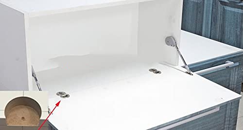 90 Degree Page Turning Axis Adjustable Cabinet Door Concealed Hinge - Special Table Drop Down Flush Hinge