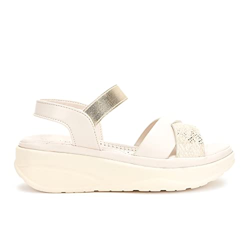 Image of Marc Loire Women Soft Comfortable Solid Platform Heels