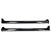 HECASA Side Skirts Compatible with 2012-2015 Honda Civic 4-Door Sedan Spoiler Extension Splitter Rocker Panels Pair Black