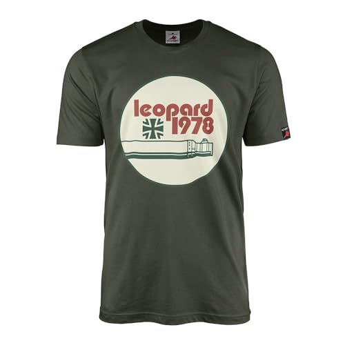 T-shirt Leopard 2 1978 l'esprit nostalgique du festival militaire