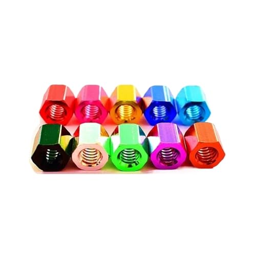 Kensut?n �A���~�j�E������ 6# �Z�p�Z�p���b�h�J�b�v�����O�i�b�g�R�l�N�^�W���C���g�Ǐ�i�b�g(Black,(20Pcs)6xL30mmxOD4.7)