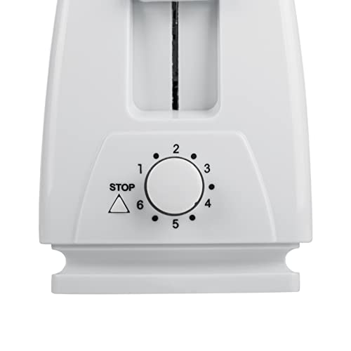 Tristar tostador de 2 ranuras - 650 W - metal - rejilla para panecillos - función de relleno - 6 niveles de tostado - blanco - BR-1009 - imagen 7