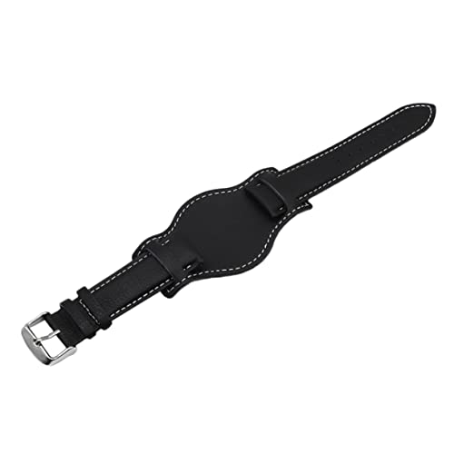 Bracelet montre 18mm cuir noir antiallergique : fini les irritations au poignet