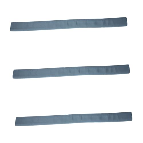 Housoutil 3pcs Twin Door Draft Stopper Noise Blocker Breeze Blocker Easy Install Door Weather Stripping for Home Dorm Sound Insulation Animal Barrier