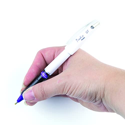 Bolígrafo Pentel ENER-GEL Tradio Pearl 0.7mm Violet Pack 12 miniatura 6