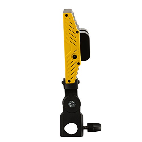 Ikan Onyx (2X) Bi-Color Aluminum On-Camera LED Light, Adjustable 3200k-5600K, Dimmable from 10-99%, LED Display (OYB240-2PT-KIT) - Black - Thumbnail 7