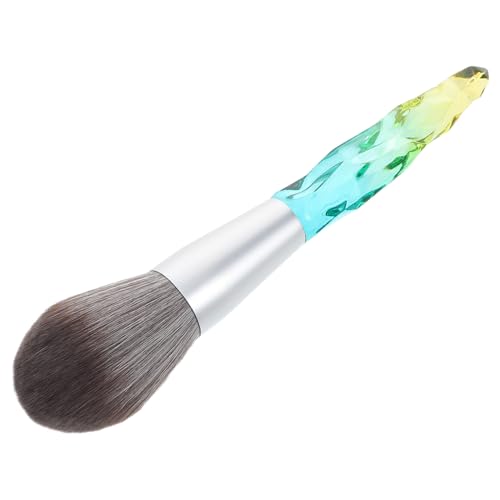 FOMIYES Makeup Brush Set Acrylic Crystal Ice Ridge Soft Bristles Foundation Brush Ideal for Women