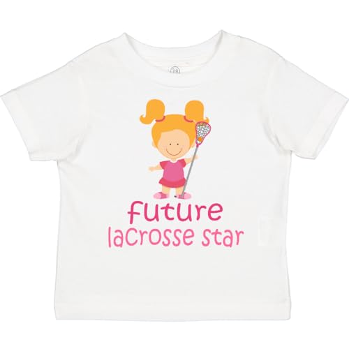 inktastic Future Lacrosse Star Girl Toddler T-Shirt