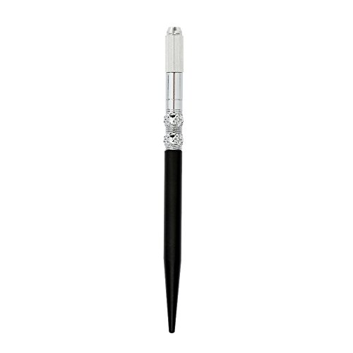Anself Manual Microblading Tattoo Permanent Makeup Eyebrow Pen Pencil Tattooing Eye Brow Machine (Black)