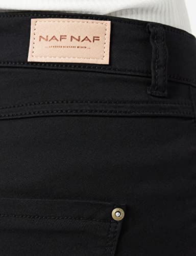 Naf Naf F-powerskinny jeans voor dames, Zwart (625), 38