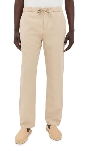 Men's Oscar Slim Fit Herringbone Trousers