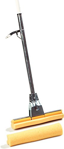 Image of SPARTA Flo-Pac Sponge Mop Roller Mop for Cleaning, 12 Inches, Yellow