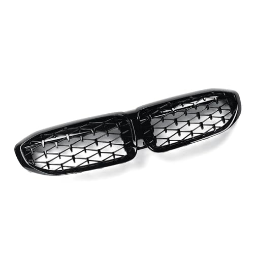 Parrilla Parachoques Delantero Parrilla Delantera Tipo Riñón En Negro Brillante Para Serie 3 G20 G21 2019-2020 Meteor Diamond Grille 51138072085