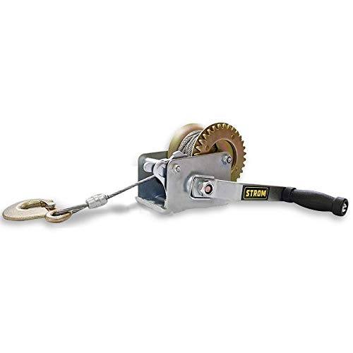 Guincho Manual de Arraste com Catraca em Cabo de Aço 323kg - 95871 - STROM