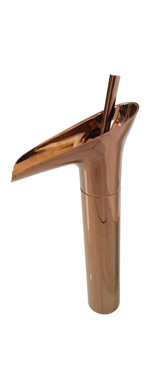 GK Rose Gold Hot and Cold Mixer Faucet Brass 12 inch Taps