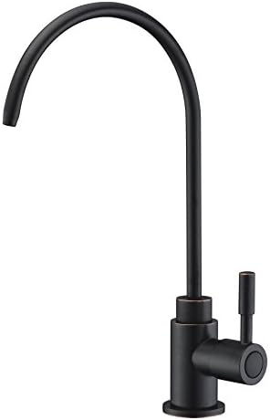 Fonveth Drinking Water Faucet, Oil Rubbed Bronze Single Handle Solid Brass Kitchen Bar Sink Drinking Water Faucet, Water Filtration Faucet