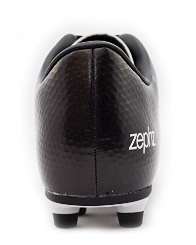 Zephz SC0039 Wide Traxx White/Black Soccer Cleat Adult 10 thumb #2