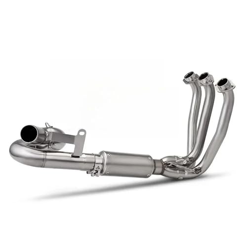 Pot d'Échappement Moto 675SR 51mm : Ligne Sans Lacet pour Modèles 2024-2025