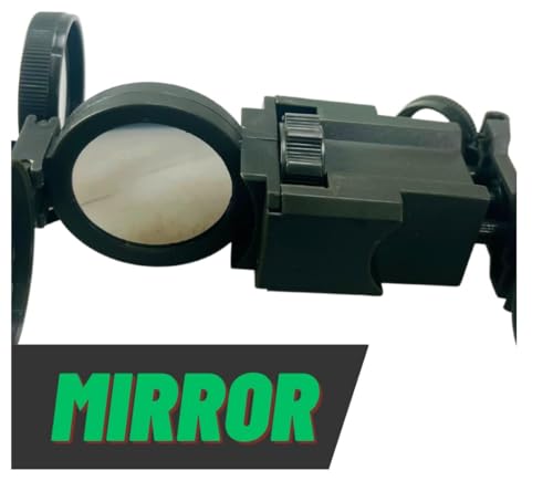 ADROIT (2 Pack) Herramienta de Supervivencia Multifunción para Niños | Brújula de 1.25" (3.2 cm) y Espejo de Señalización | Binoculares Compactos | Perfecto para Senderismo, Camping y Exploración | con Cordón de Nylon miniatura 4
