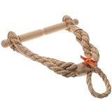 FACILE DA INSTALLARE E ALTAMENTE RESISTENTE: i ganci sulla parte superiore sono progettati per essere appesi come desideri, facili da installare e non devi preoccuparti di praticare fori nel muro. la struttura in corda è molto resistente elastica, non temere che si rompa facilmente, molto pratica.