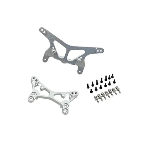 RC�A�N�Z�T���[ Compatible With WLtoys For LOSI MicroB 244016 1/24 RC�J�[�A�b�v�O���[�h�p�[�c ���^���t�����g�����A�T�X�y���V�����u���P�b�g(Silver)