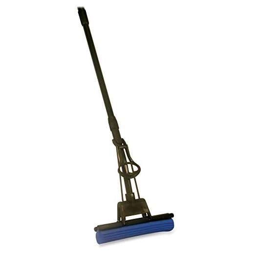Rubbermaid Commercial PVA Sponge Mop with Handle, FGG78004