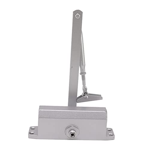 Cierrapuertas automático ajustable para un control de cierre preciso en puertas residenciales 2