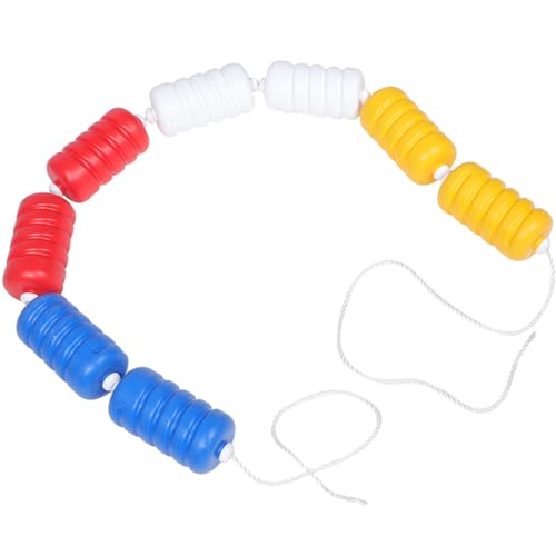 jojofuny Ligne de Bouée Piscine Flottante en Plastique avec Spirale Hexagonale pour Séparation Sécurisée des Zones Dangereuses, Facile à Utiliser et Flottabilité