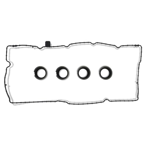 Image of VC4363G Valve Cover Gasket with Grommets Compatible with Jeep Renegade Dodge Dart Fiat 500L Fiat 500X 1.4L 1368CC 83cid L4 Gas SOHC Turbocharged 2012-2020