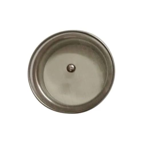 Image of Stainless Steel Small Round Net Lid /Cover to Cover Cup or Glass for Home and Kitchen-(Pack of -6)
